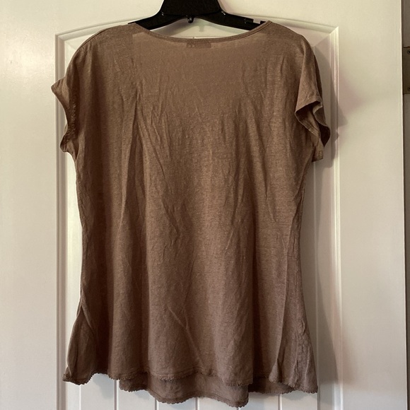 Wrap Linen Tee - Picture 5 of 6